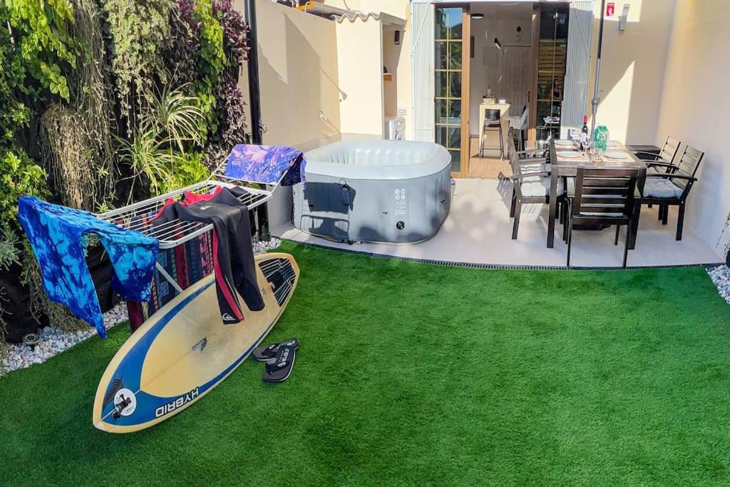 Relaxing Garden Los Cristianos Con Jacuzzi Y Barbacoa Arona  Exterior photo