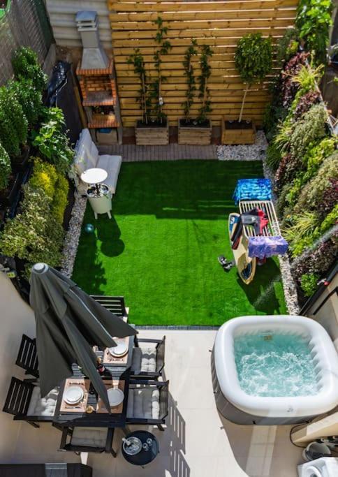 Relaxing Garden Los Cristianos Con Jacuzzi Y Barbacoa Arona  Exterior photo